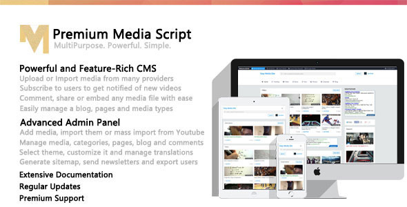 175 Premium Media Script New