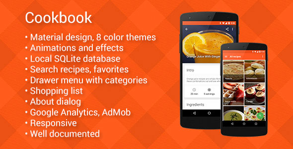 180 Cookbook Recipe App For Android
