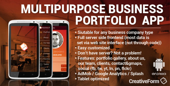 184 Multipurpose Business Portfolio App