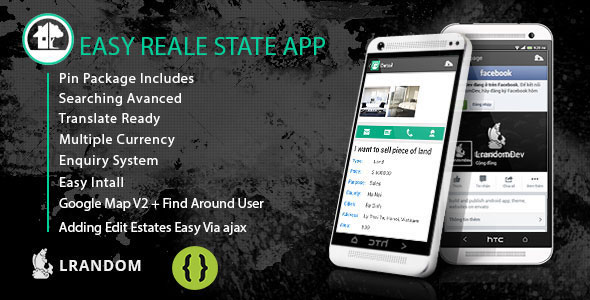 196 Easy Real Estate App Come With Admin Panel
