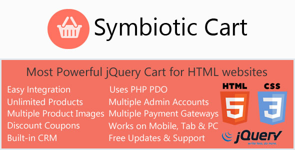 201 Ajax Cart For Html Websites With Orders Invoices