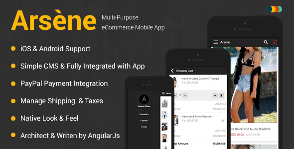 203 Arsene Ios Android Ecommerce Mobile App