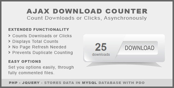 321 Ajax Download Counter
