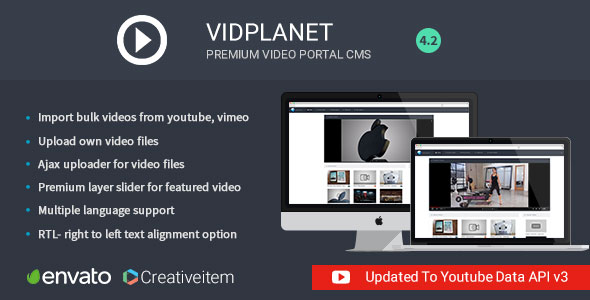 345 Vidplanet Premium Video Portal Cms
