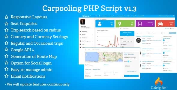 538 Carpooling Ridesharing Script