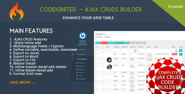 570 Codeigniter Cms Ajax Crud Plugins